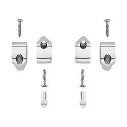 Juego Bisagras Amortiguadas Acero Roca