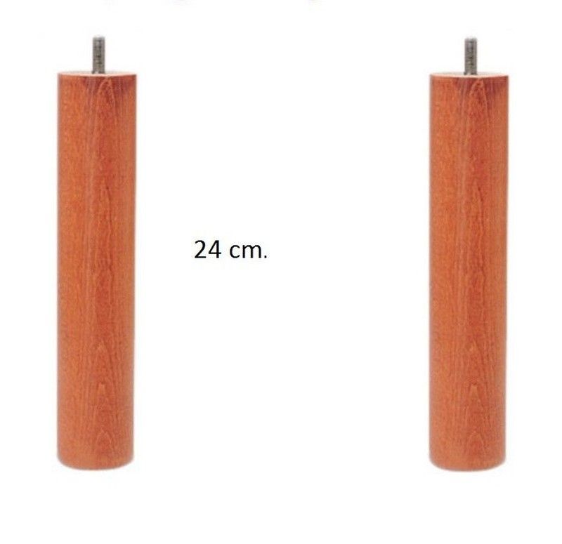 Juego de 2 patas madera 24 cm.