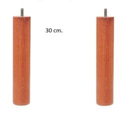 Juego de 2 patas madera 30cm.