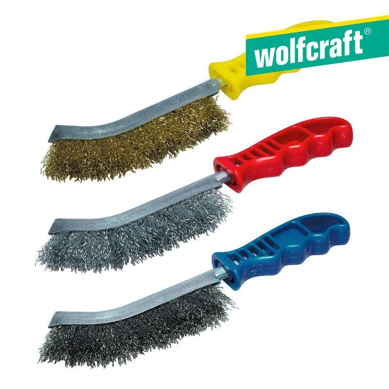 Juego De 3 Cepillos Manuales 2138000 Wolfcraft