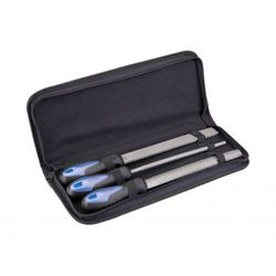 Juego De 3 Escofinas De carpintería En Estuche De Nylon ALYCO, de 200 Milimetros, Referencia 197549