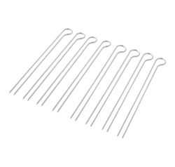 Juego de 8 brochetas para barbacoa Weber