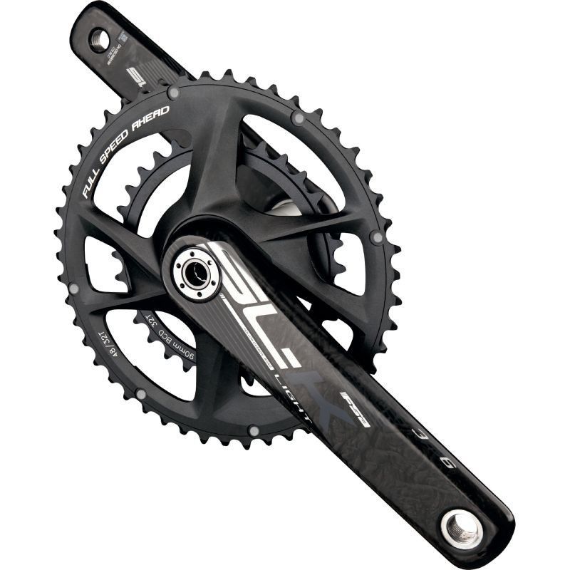 Juego de bielas y platos fsa sl-k modular bb386 evo 172.5 mm 46x30 gris/negra