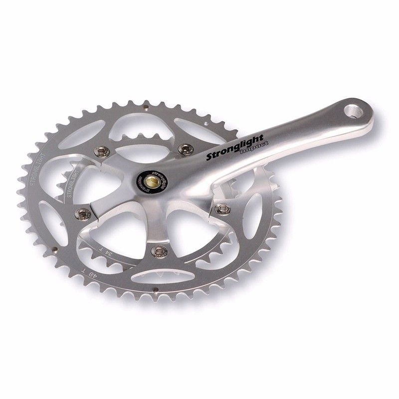 Juego de bielas y platos stronglight impact 170 mm 34x48