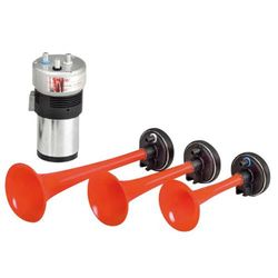 Juego de bocinas musicales (3 trompetas )