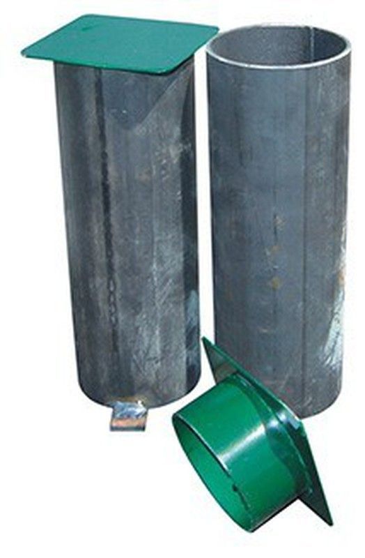 Juego de botes con tapa para postes de red