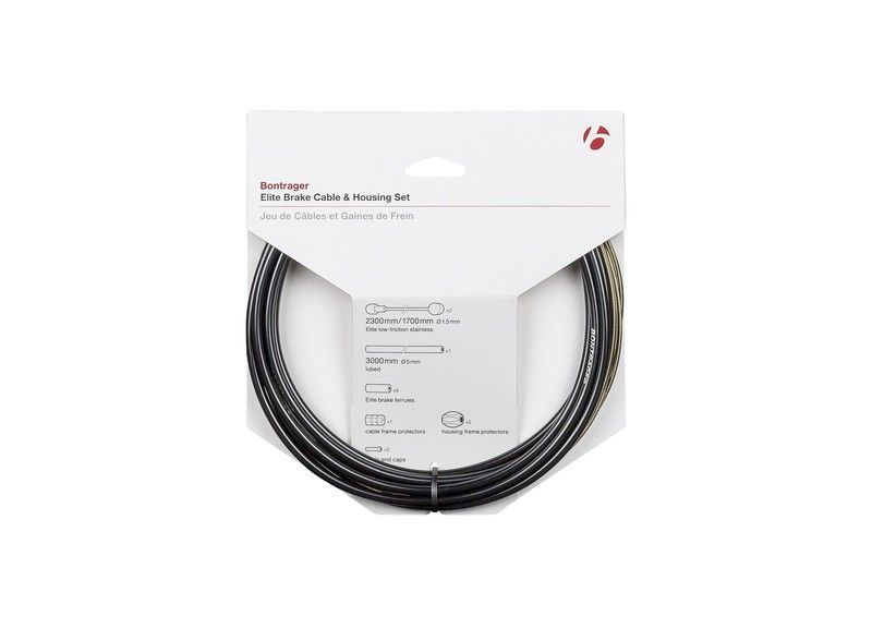 Juego de cable/funda para freno bontrager elite 5 mm negro