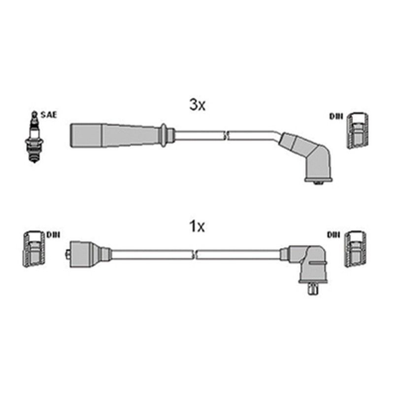 Juego de cables de encendido 134120