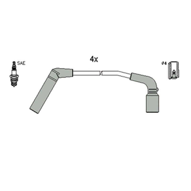 Juego de cables de encendido 134260