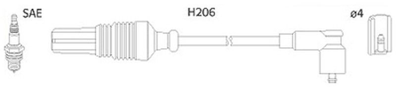 Juego de cables de encendido 134497