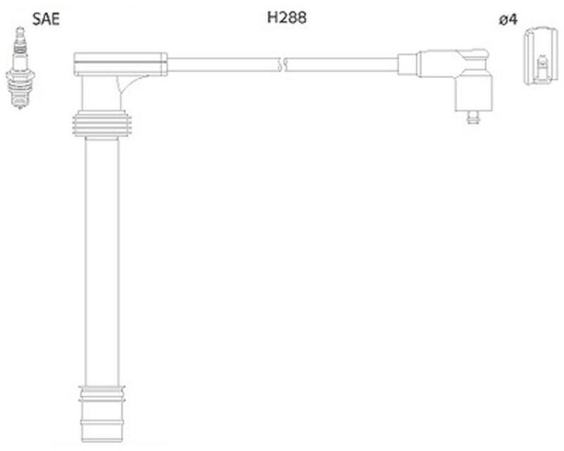 Juego de cables de encendido 134518