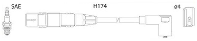 Juego de cables de encendido 134714