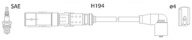 Juego de cables de encendido 134791