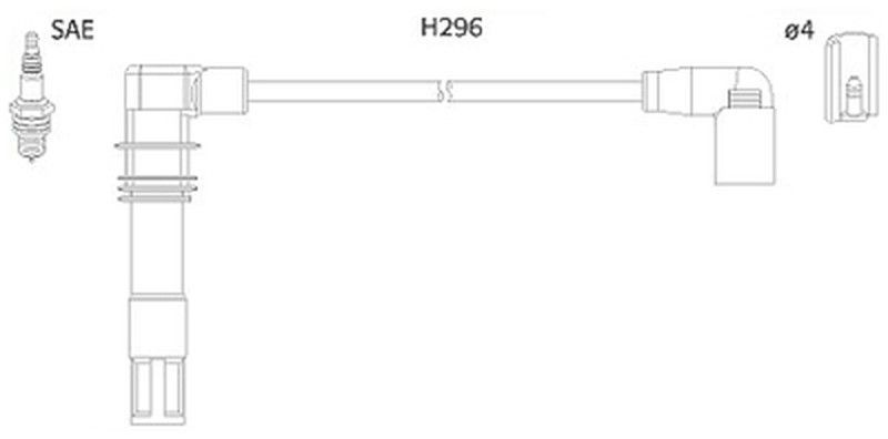 Juego de cables de encendido 134797