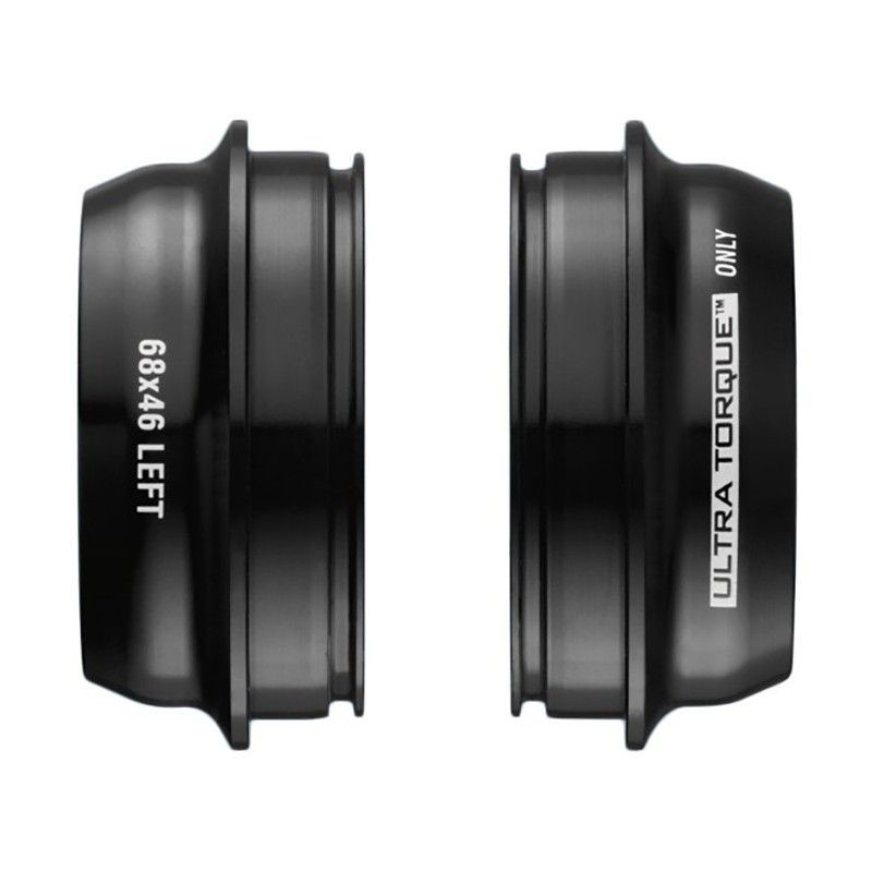 Juego de cazoletas campagnolo ultra torque pressfit 73x42 mm aluminio negro