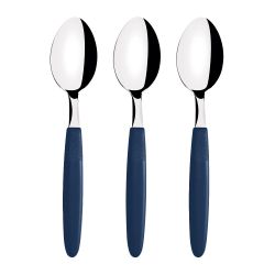 Juego De Cucharas De Mesa 3 Piezas Ipanema Azul 19Cm Tramontina