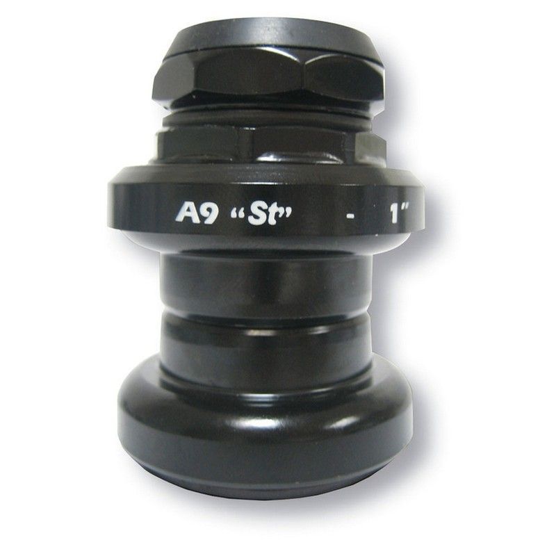 Juego de direccion stronglight a-9 acero 1x24 negro