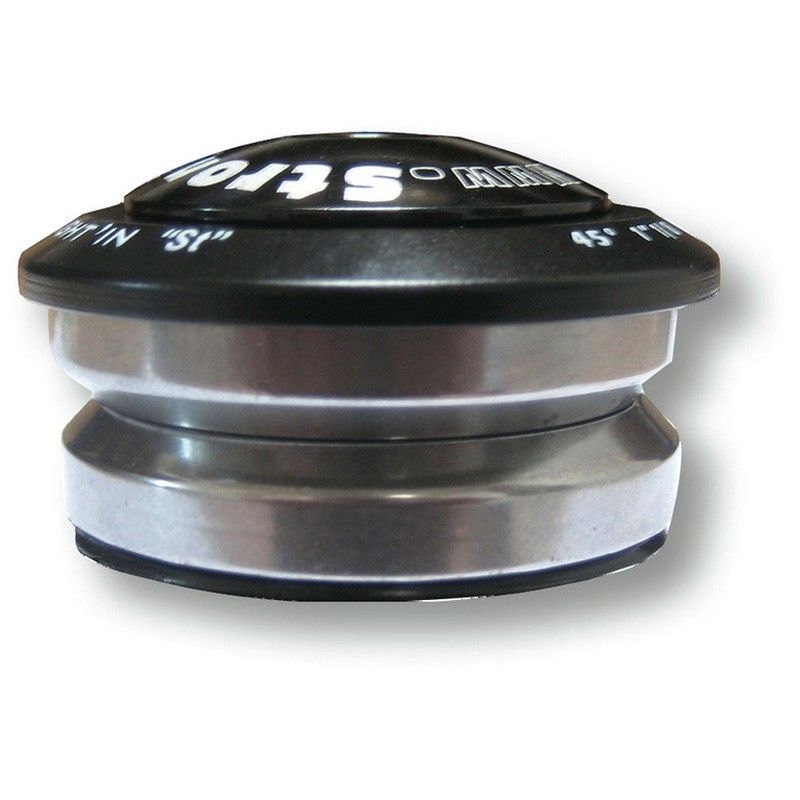 Juego de direccion stronglight light-in acero negro 1-1/8-1-1/8