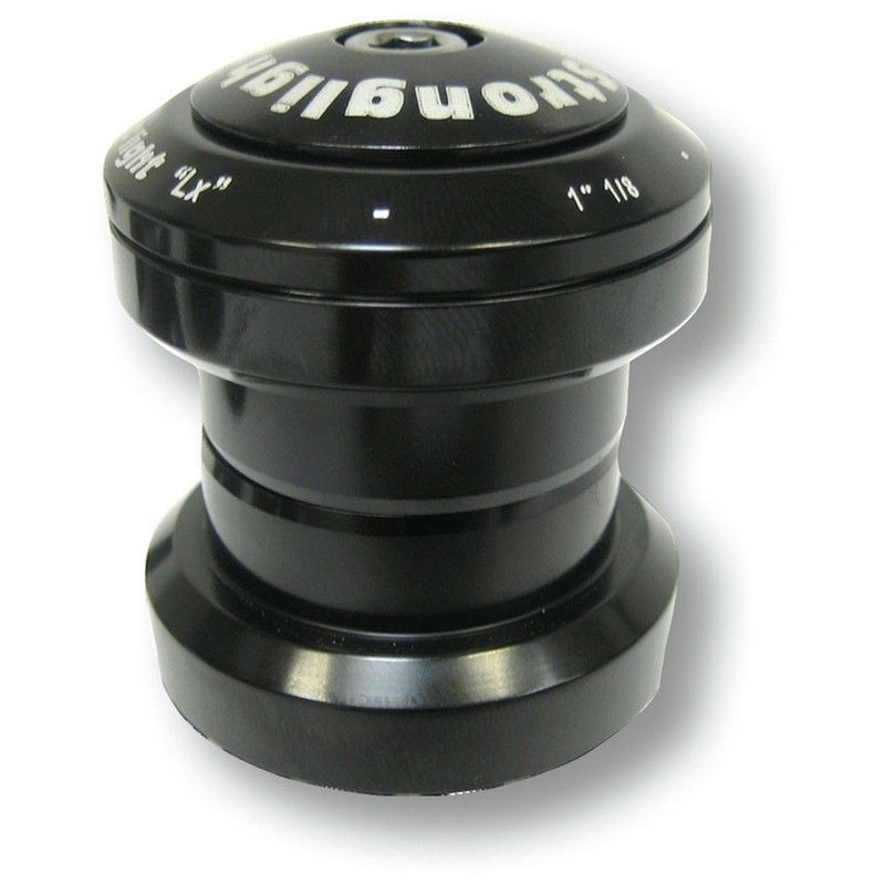 Juego de direccion stronglight o'light ov negro 1-1/8-1-1/2