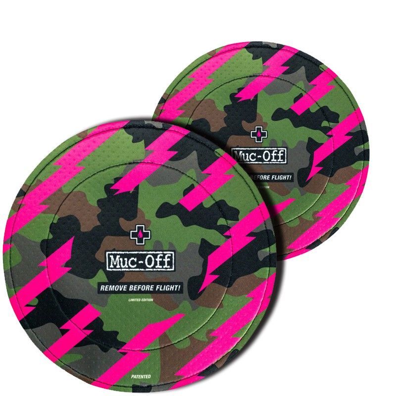 🛡️🚴‍♂️ Juego de Fundas Muc-Off Camo para Disco de Freno (2 Unidades) – Protección Total y Estilo Único