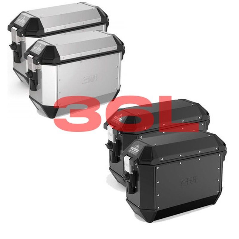Juego de Maletas Laterales GIVI Trekker Alaska 36L