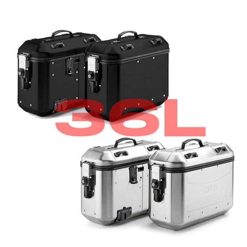 Juego de Maletas Laterales GIVI Trekker Dolomiti 36L