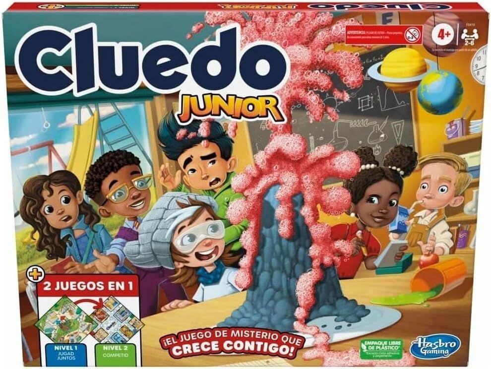 Juego De Mesa - Cluedo Junior - Hasbro