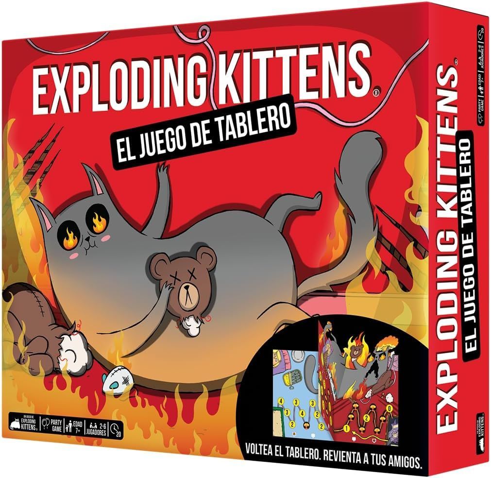 Juego De Mesa - Exploding Kittens -  Asmodee