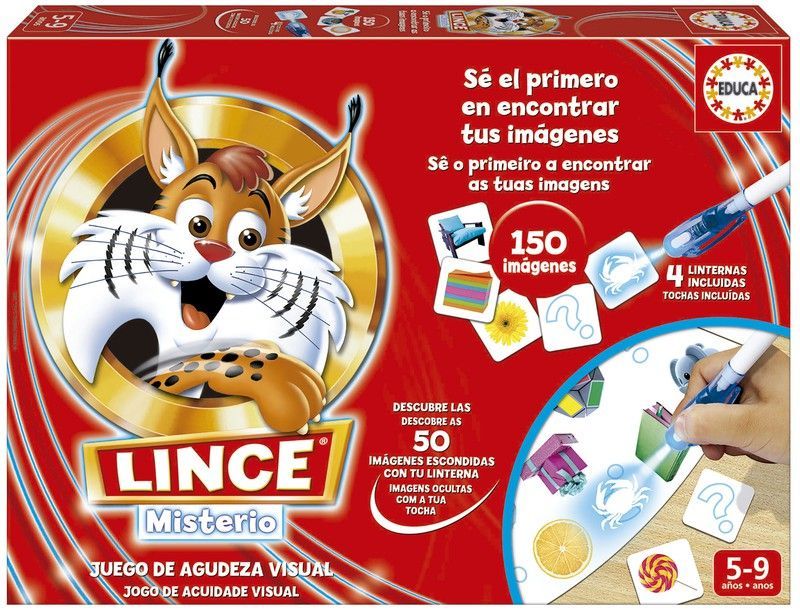 juego De Mesa - Lince - Misterio 150 Imágenes