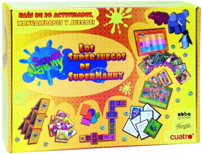 Juego de Mesa - Los Superjuegos de Supernanny - Juego Educativo