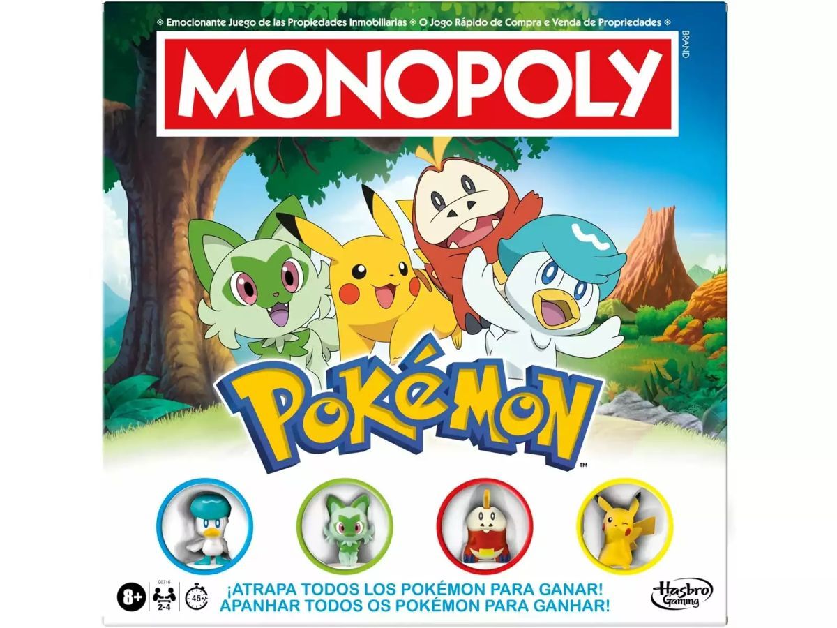 Juego De Mesa - Monopoly Pokemon