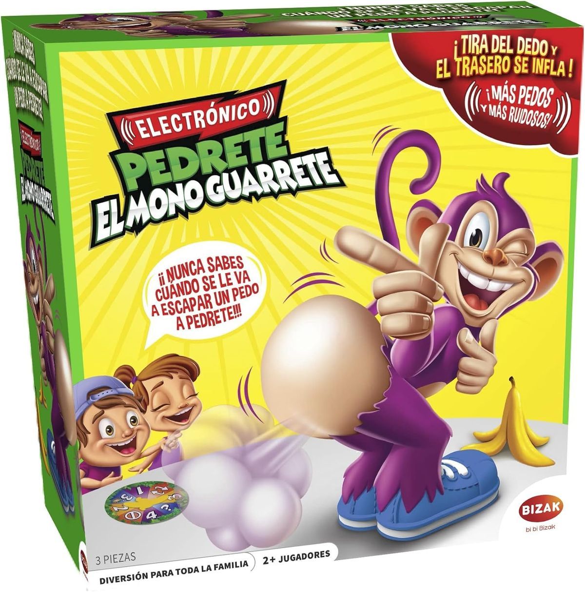 Juego De Mesa - Pedrete el Mono Guarrete - Bizak