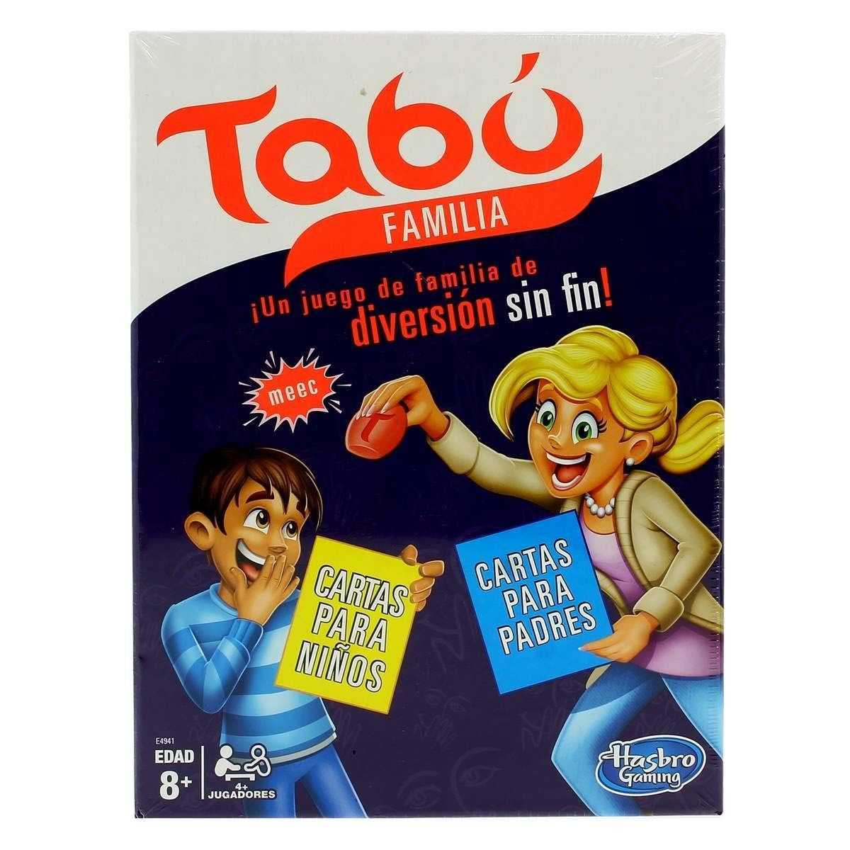 Juego De Mesa -  Tabú Familia - Hasbro