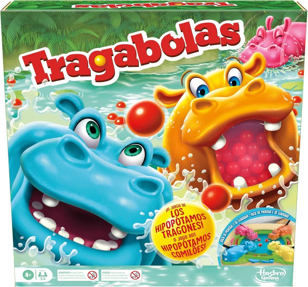 Juego De Mesa - Tragabolas - Hasbro