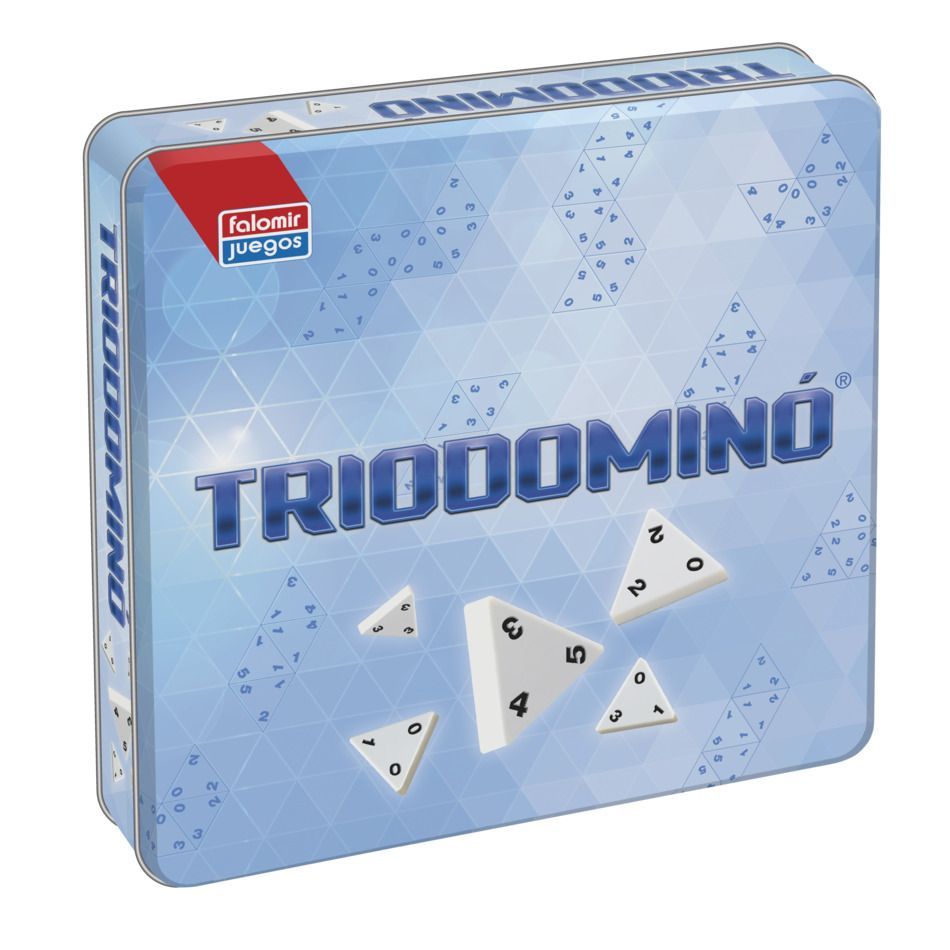 Juego de Mesa - Triodomino Caja De Lata - Falomir