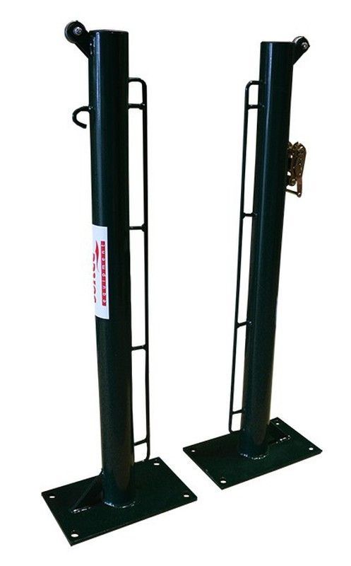 Juego de postes de pádel para atornillar de 8 cm de diámetro