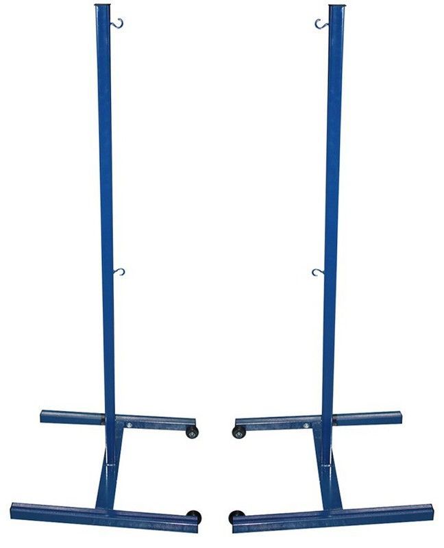 Juego de postes para badminton