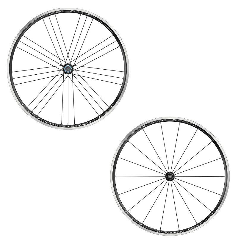 Juego de ruedas campagnolo calima cubierta shimano