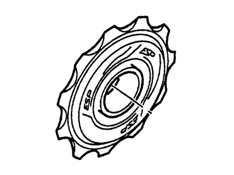 Juego de ruletas sram para x9/9.0sl (offset)jaula larga desde 2001