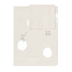 Juego de sábanas Babyclic Dreamer gris