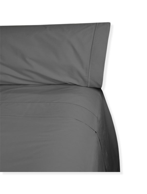 Juego de Sábanas Cama 135 Percal Royal Grafito