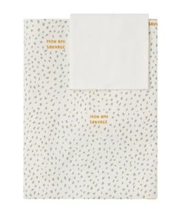 Juego de sábanas cuna BabyClic Sauvage