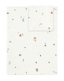 Juego de sábanas minicuna Babyclic Forest