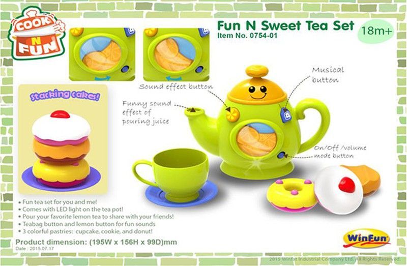 Juego de te Diversión y dulces