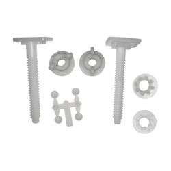Juego de tornillos para tapa - wc 9cm
