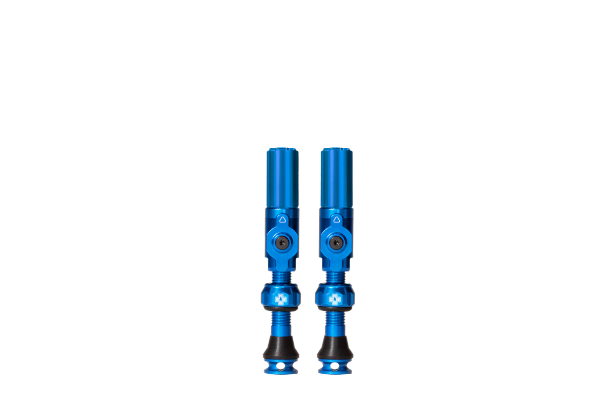 Juego de Válvulas Tubeless Muc-Off Big Bore Hybrid 35 mm Azul 🔵🚴‍♂️ | Flujo Rápido y Máxima Resistencia 💨🔧