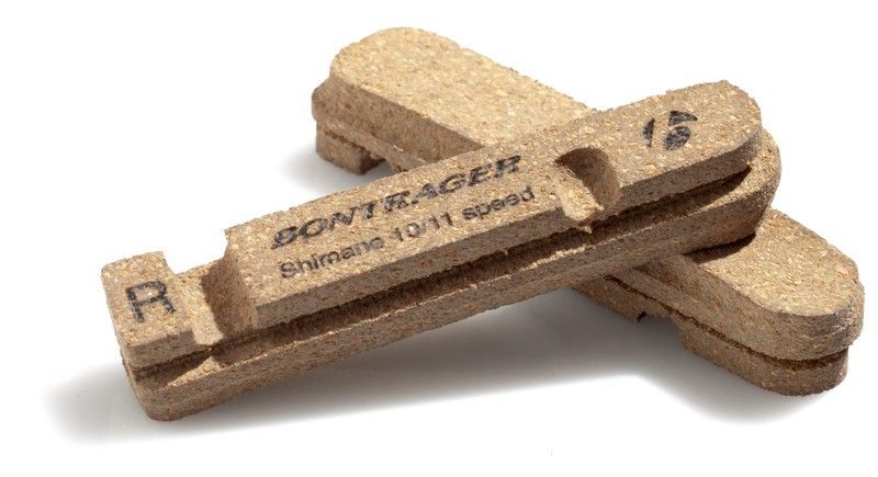 Juego de zapatas de freno bontrager para llanta carbono compatibles con shimano de 2 ranuras