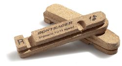 Juego de zapatas de freno bontrager para llanta carbono compatibles con shimano de 2 ranuras