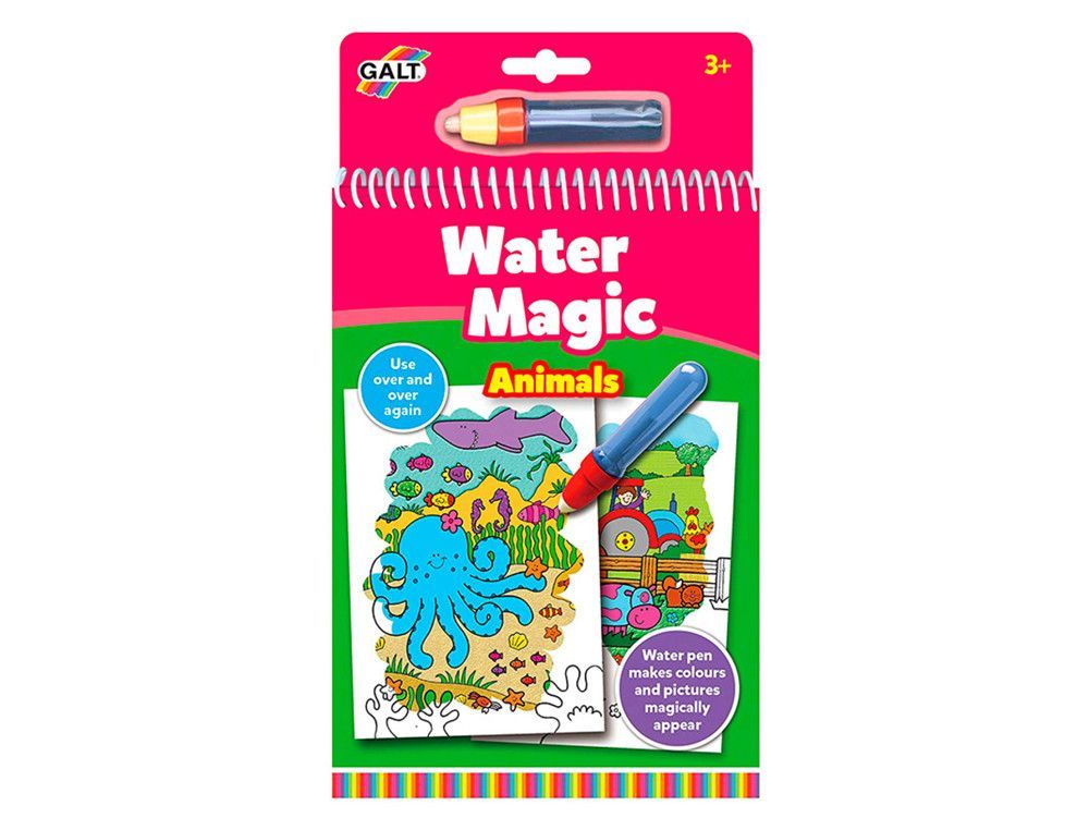 Juego diset de mesa water magic animales