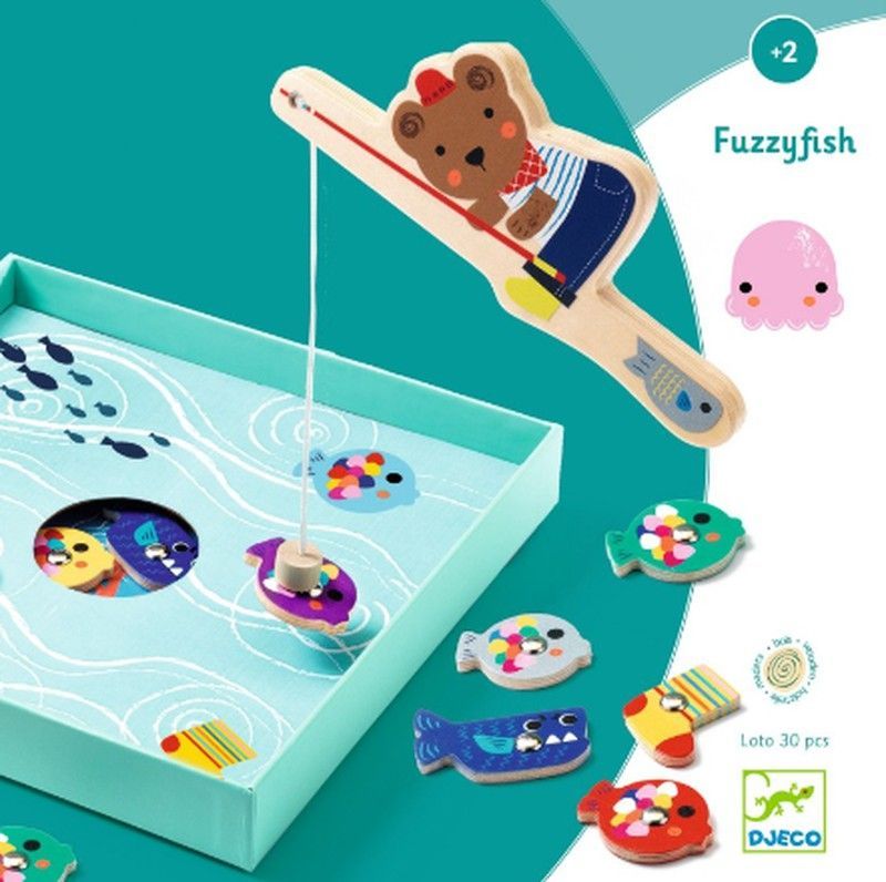 Juego educativo Fuzzyfish Djeco